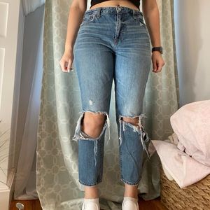 Abercrombie and Fitch Annie Girlfriend Jeans